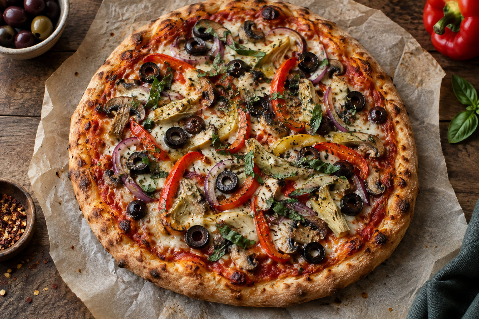 AI-generated preview image: pizza photograph for Gianni's Pizzeria