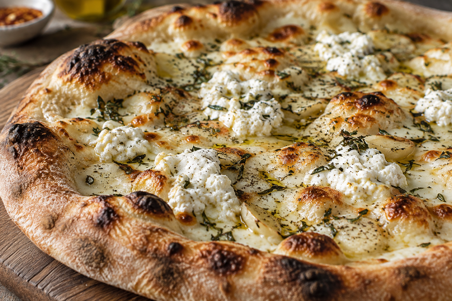 AI-generated preview image: close-up of pizza texture for Codino