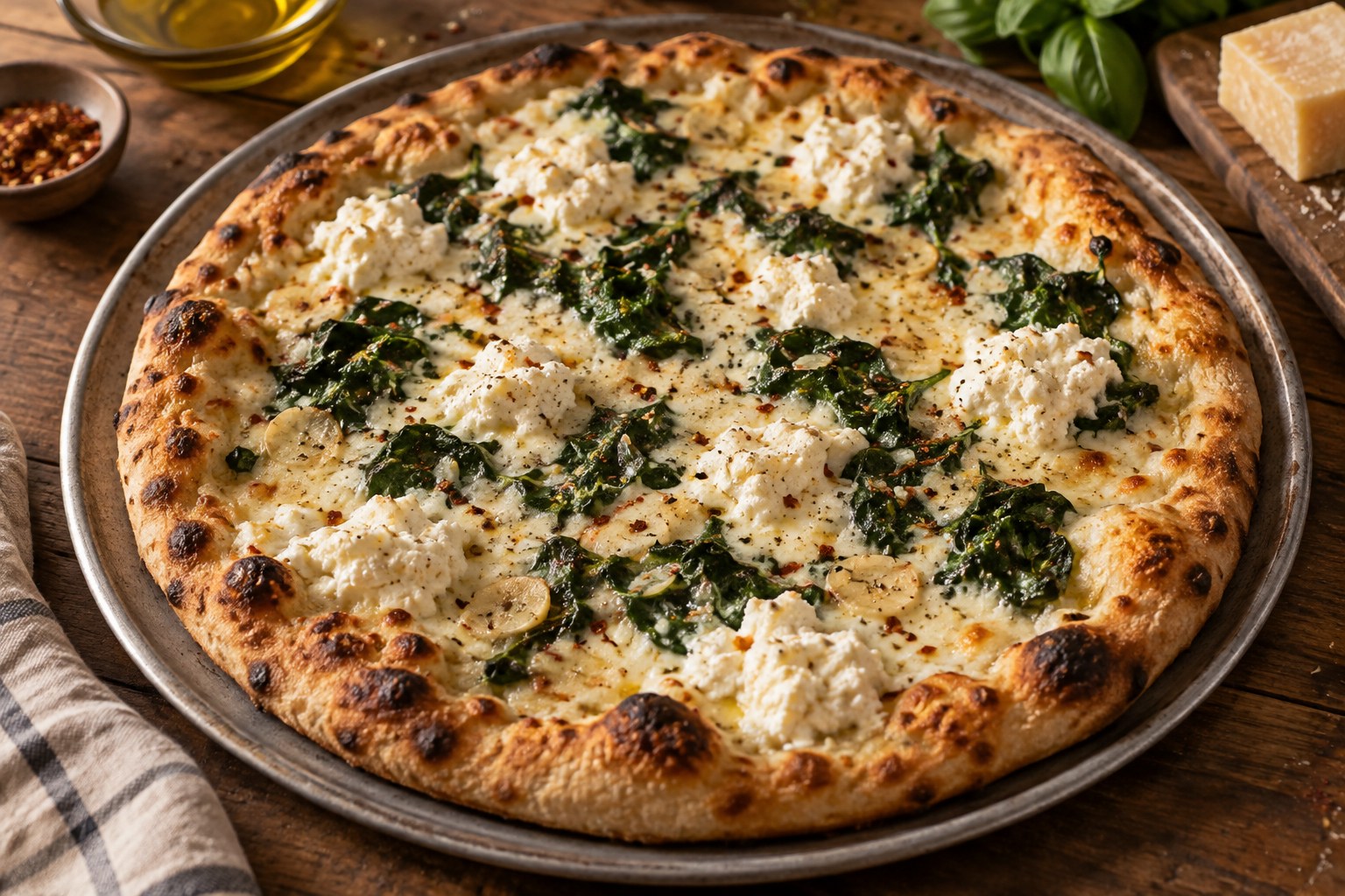 AI-generated preview image: pizza photograph for Rrapi's of Arthur Ave Pizza