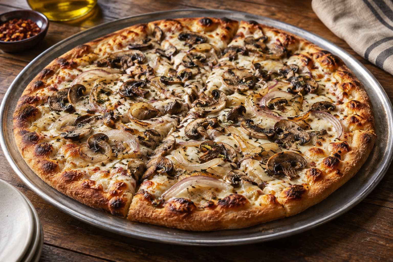 AI-generated preview image: pizza photograph for Perfect Pizza