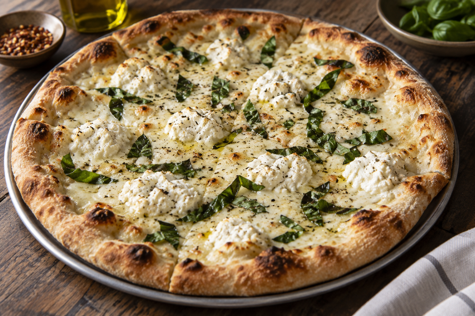 AI-generated preview image: pizza photograph for Brick House Pizza