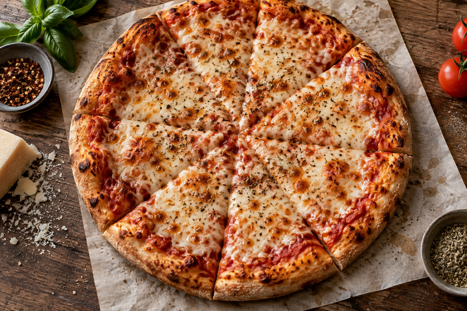 AI-generated preview image: pizza photograph for Stromboli Pizza