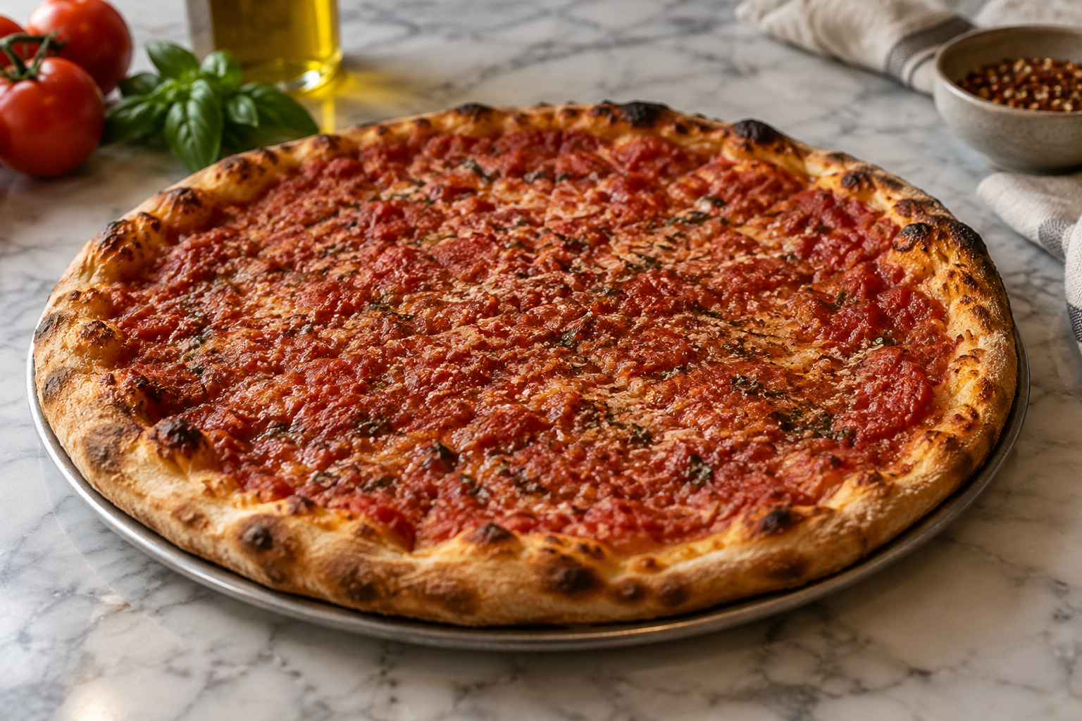 AI-generated preview image: pizza photograph for Pudgie's Pizza, Pasta & Subs - Binghamton