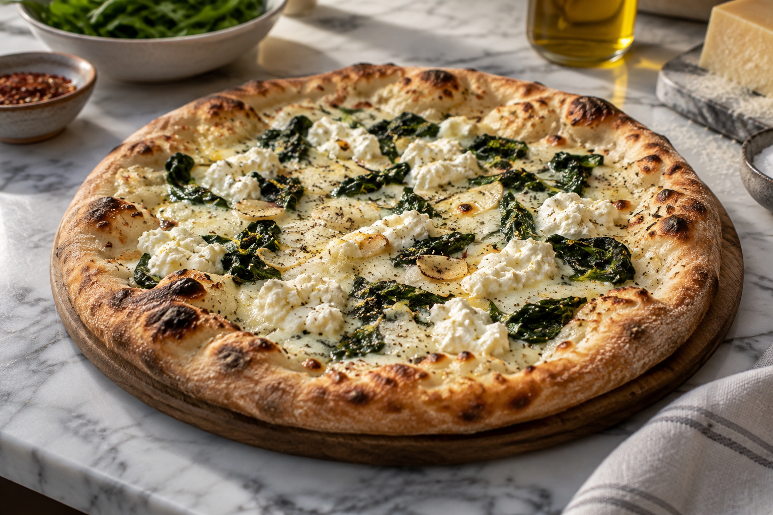 AI-generated preview image: pizza photograph for Green Oven Pizza (Hell's Kitchen)
