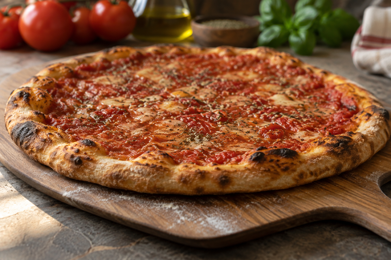 AI-generated preview image: pizza photograph for Wegmans Meals 2GO