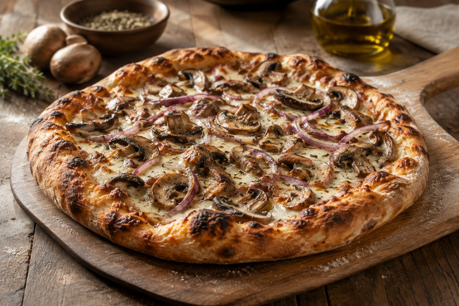 AI-generated preview image: pizza photograph for Nonna's Pizza Tottenville