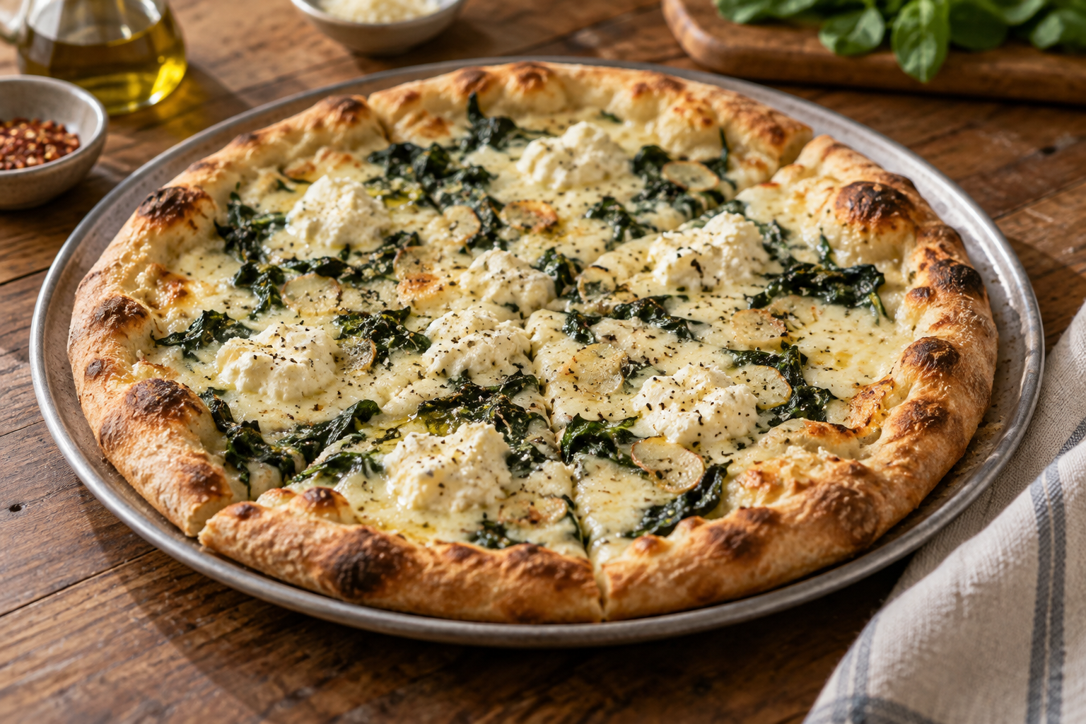 AI-generated preview image: pizza photograph for LTD Pizza and Bar