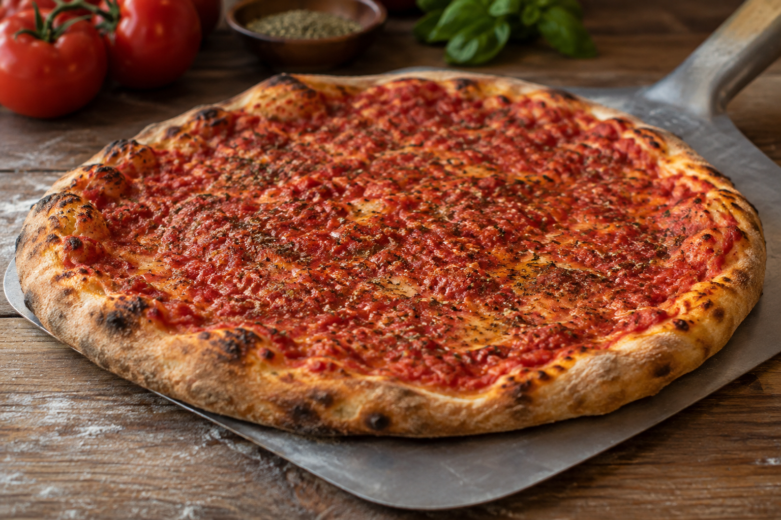AI-generated preview image: pizza photograph for Domino's Pizza