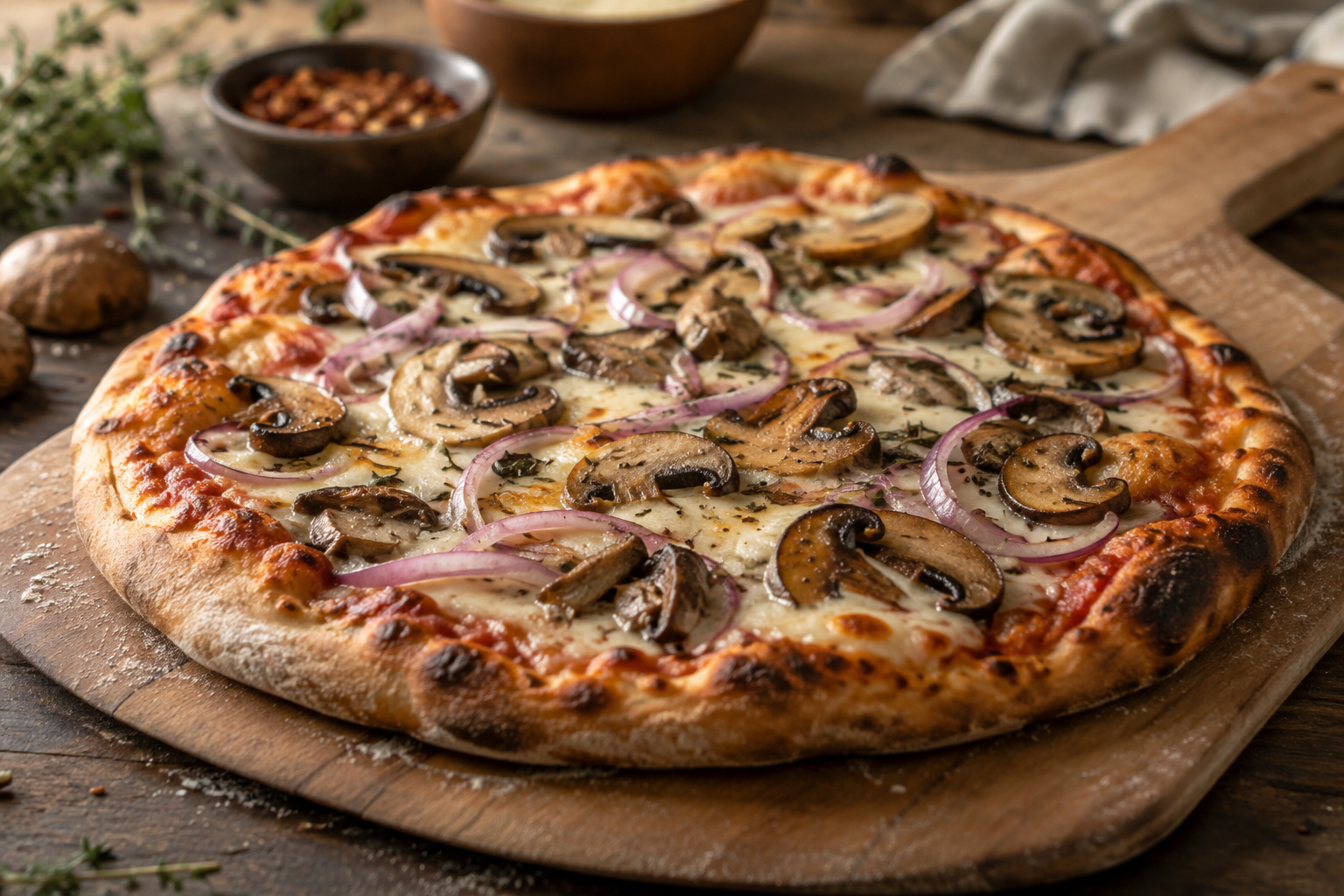 AI-generated preview image: pizza photograph for Pizza Hut