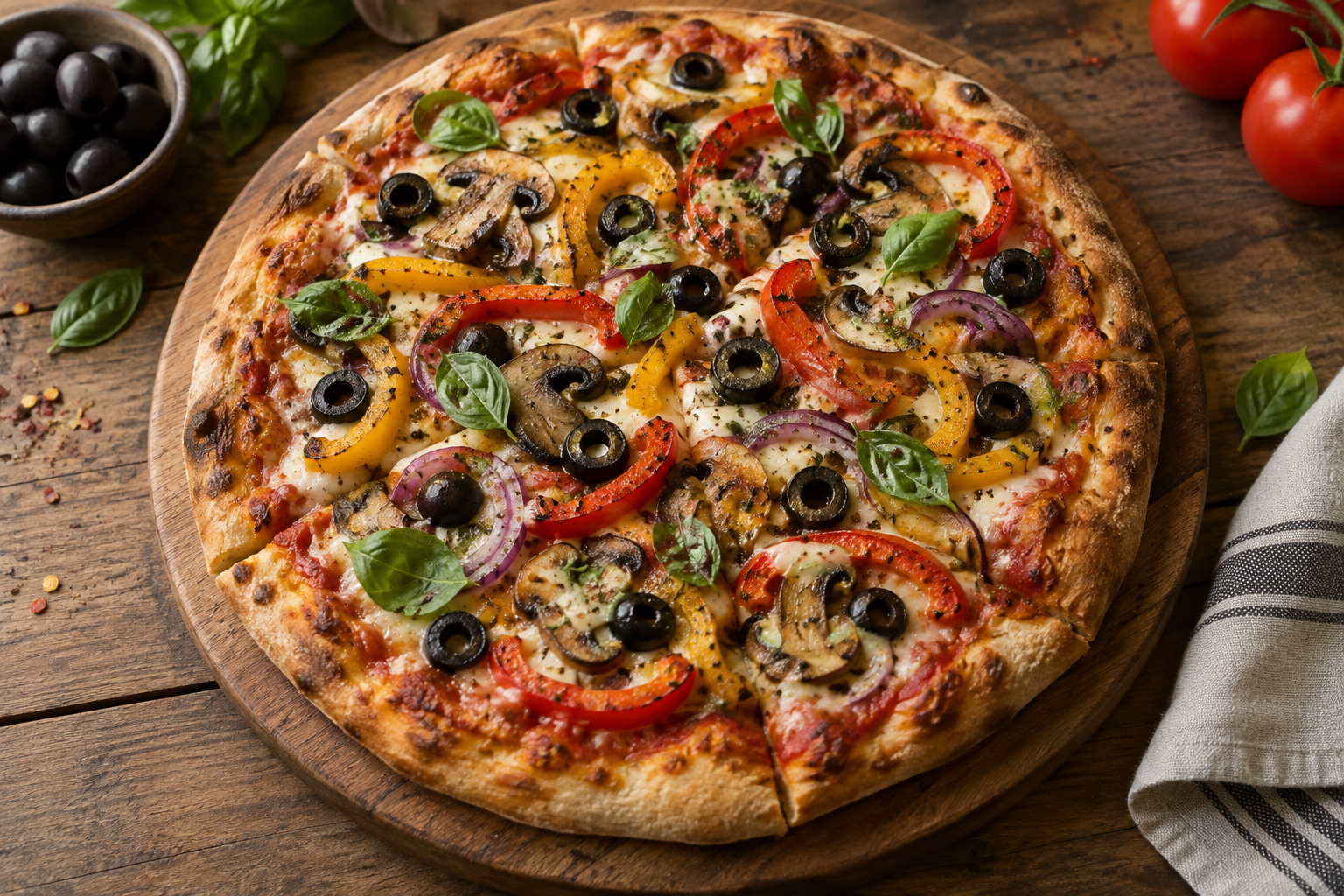 AI-generated preview image: pizza photograph for Kesté Pizza e Vino