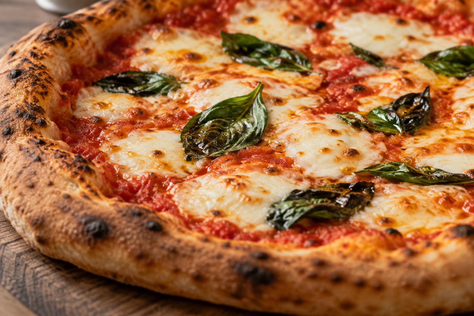AI-generated preview image: close-up of pizza texture for Domino's Pizza