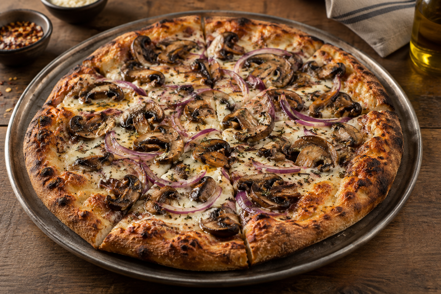 AI-generated preview image: pizza photograph for Little Pizza Parlor