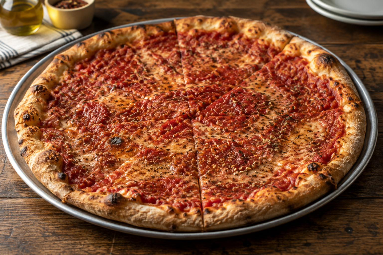 AI-generated preview image: pizza photograph for Pizza Mia