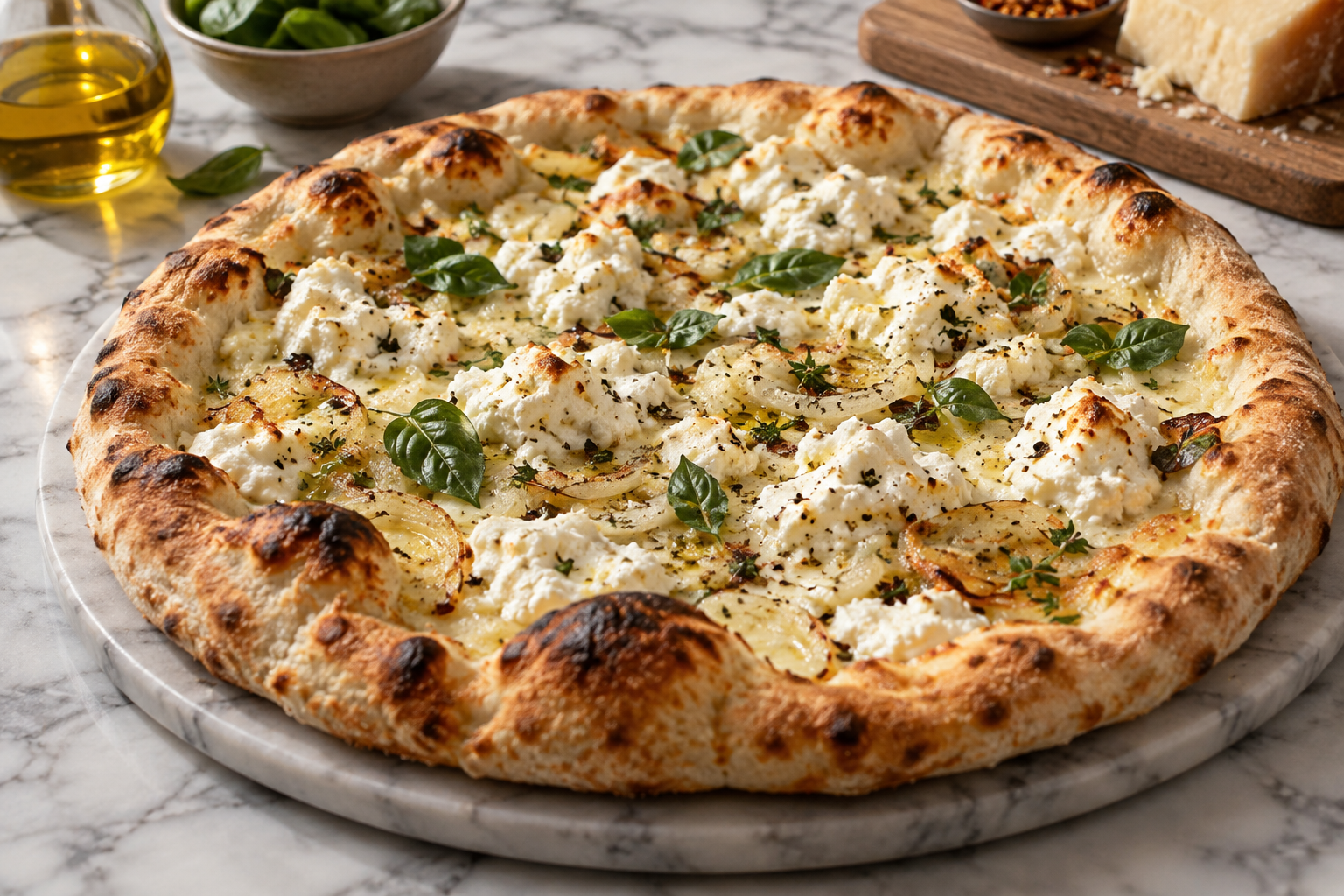 AI-generated preview image: pizza photograph for The Upper Crust