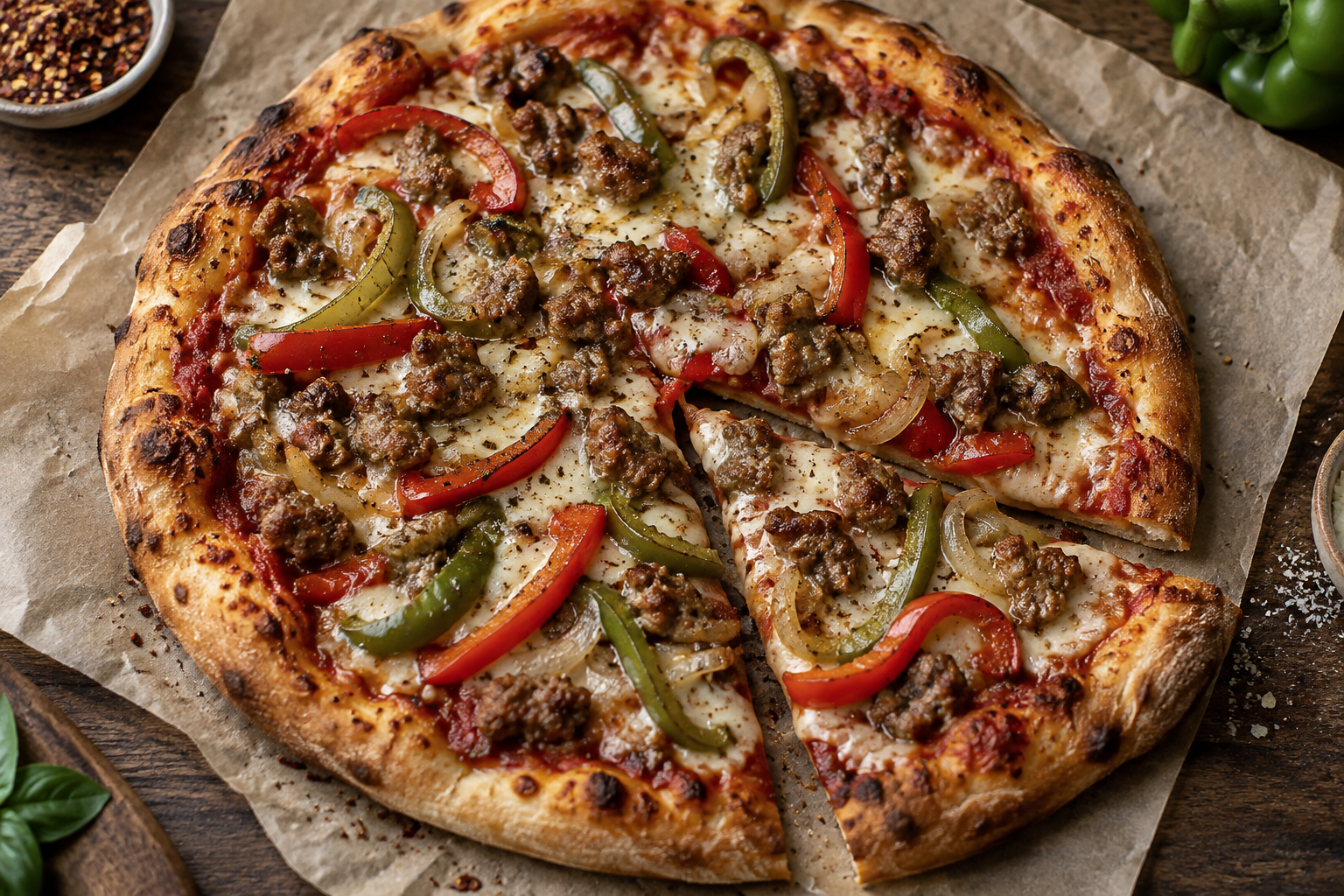 AI-generated preview image: pizza photograph for Joe’s Pizza