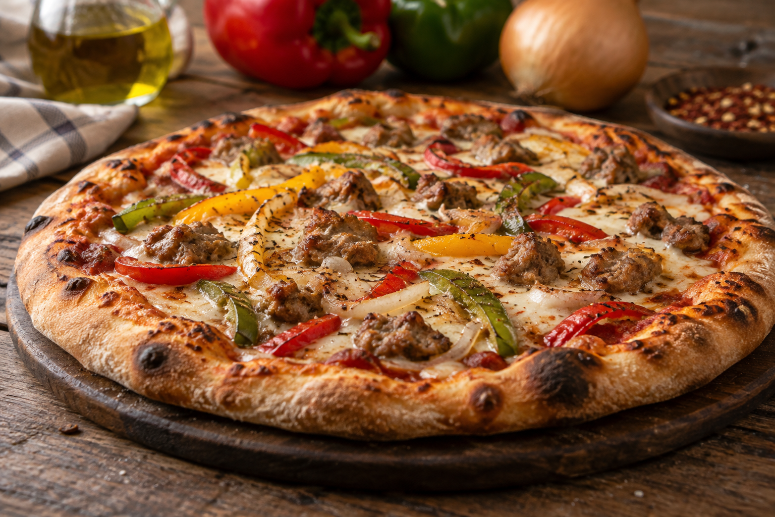 AI-generated preview image: pizza photograph for Vinnie’s Minis