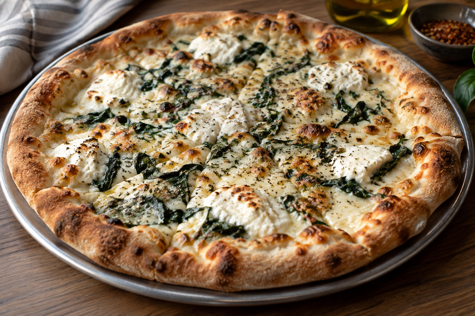 AI-generated preview image: pizza photograph for Adrienne's Pizzabar