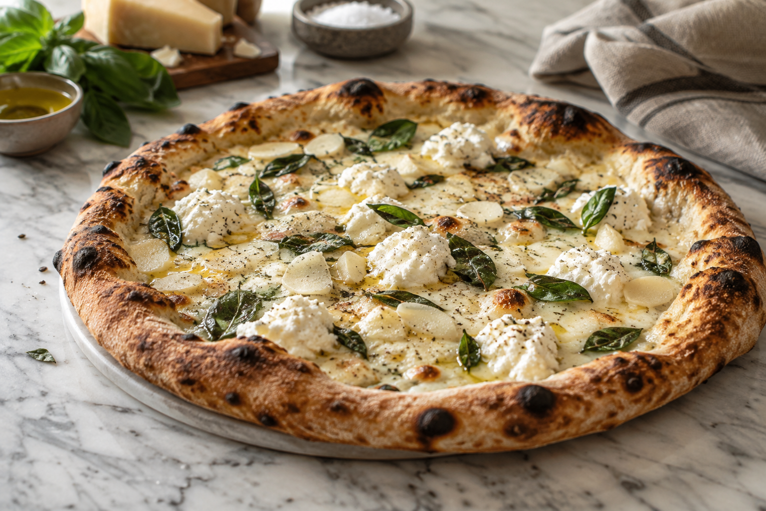 AI-generated preview image: pizza photograph for Pennachio's