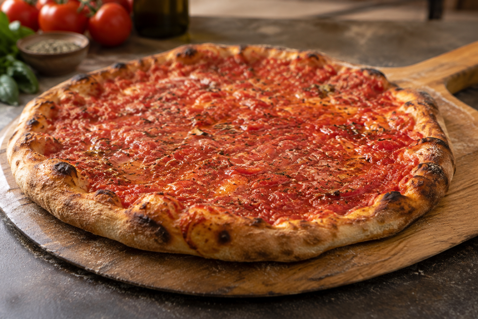 AI-generated preview image: pizza photograph for Rubirosa