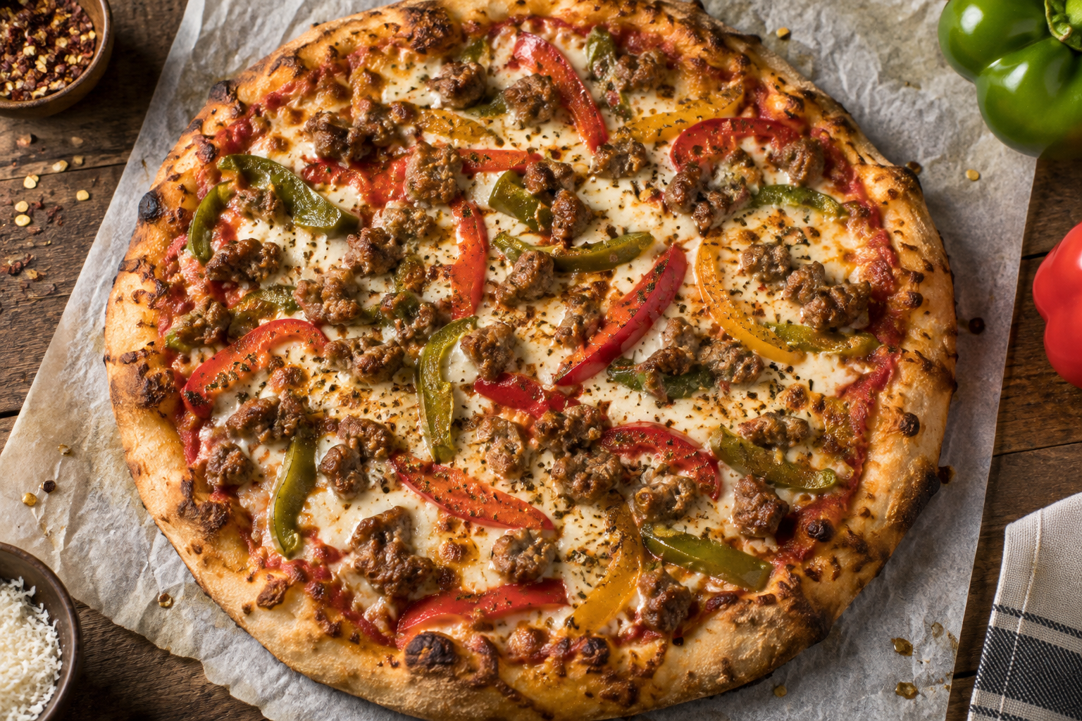 AI-generated preview image: pizza photograph for Pizza Twist