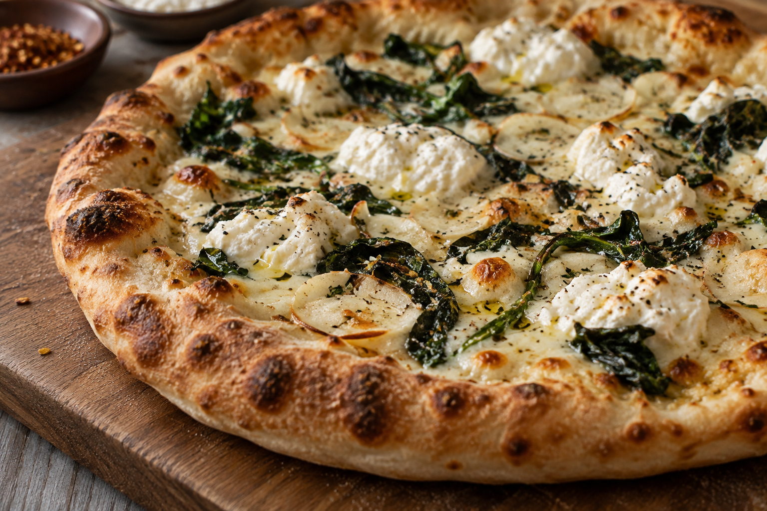 AI-generated preview image: close-up of pizza texture for Pizza Twist