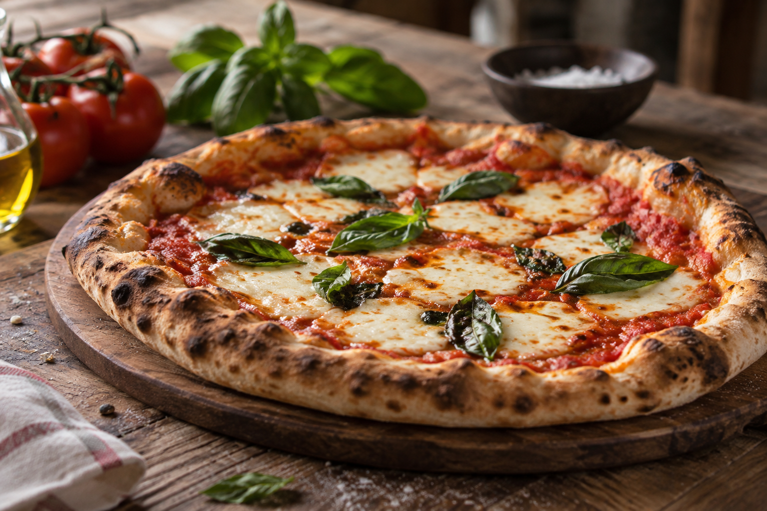 AI-generated preview image: pizza photograph for Jiannetto's Pizza Truck