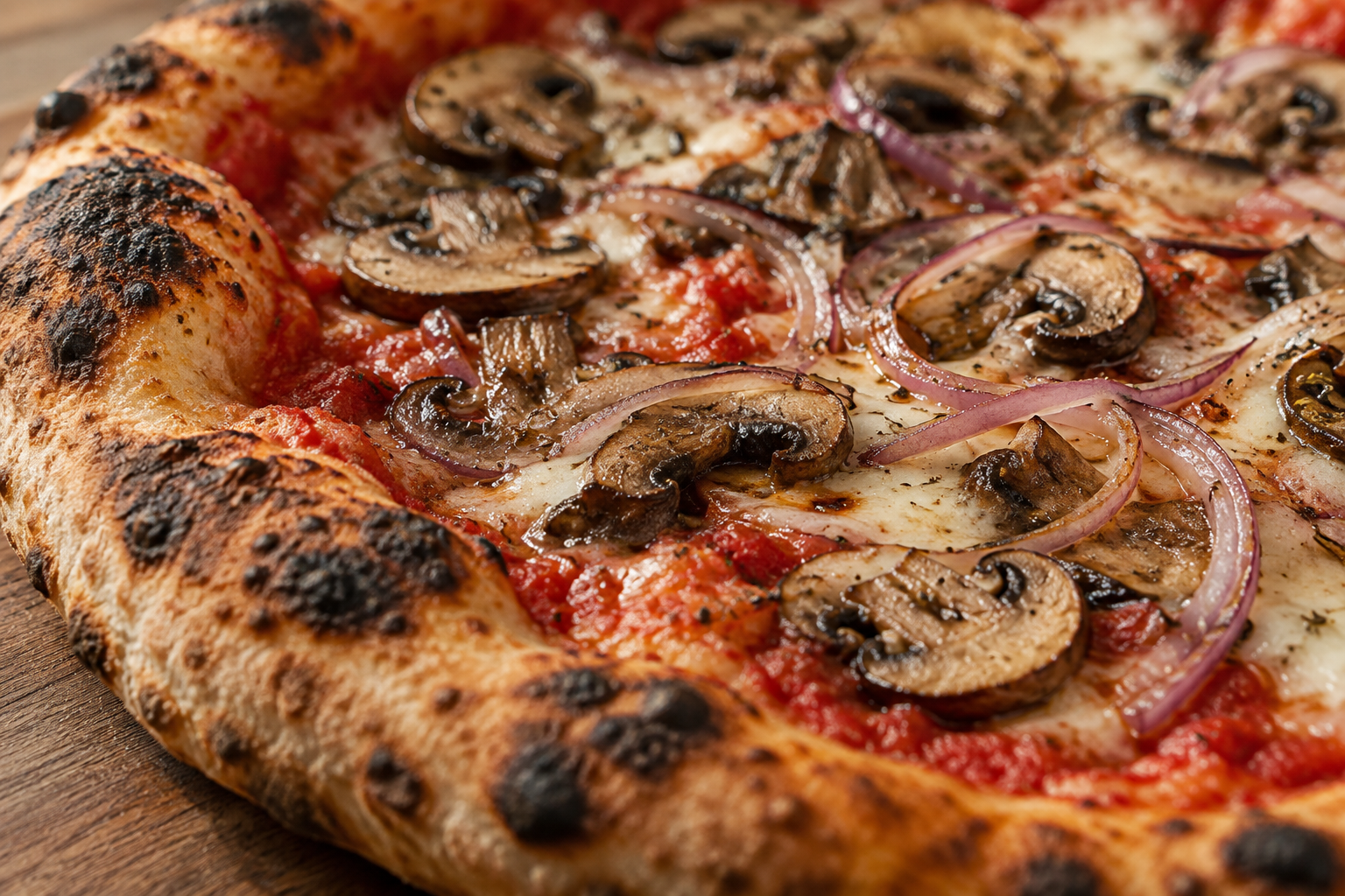AI-generated preview image: close-up of pizza texture for Jiannetto's Pizza Truck
