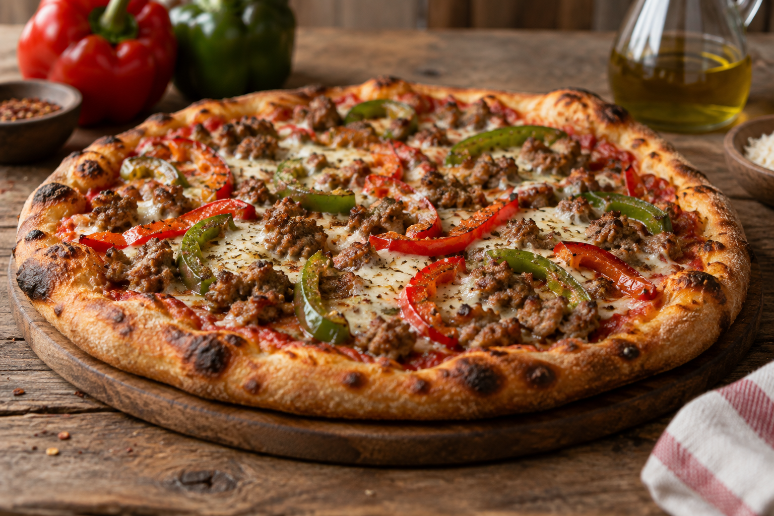 AI-generated preview image: pizza photograph for Nonna's Pizza Great Kills