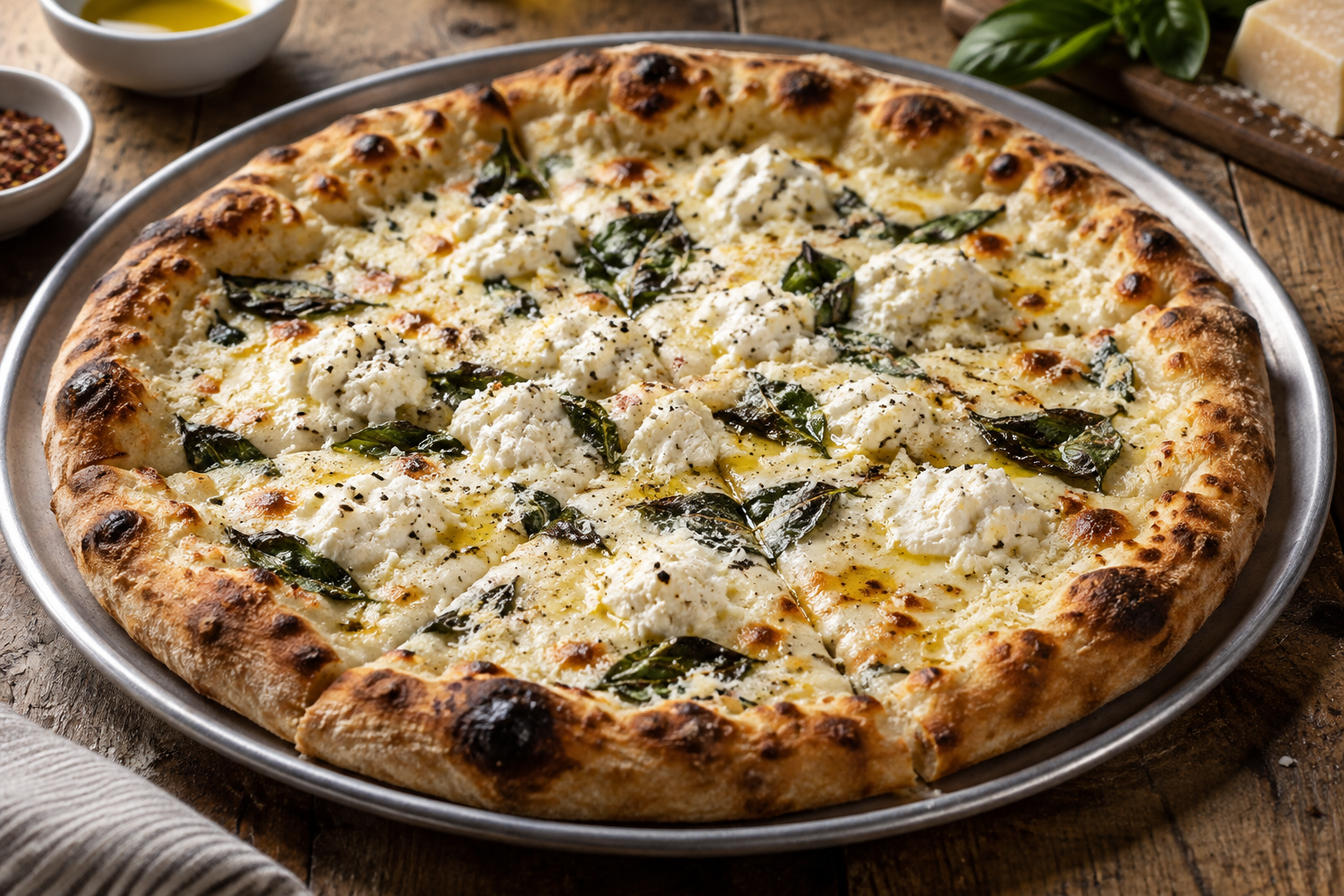 AI-generated preview image: pizza photograph for The Pieman Pizza