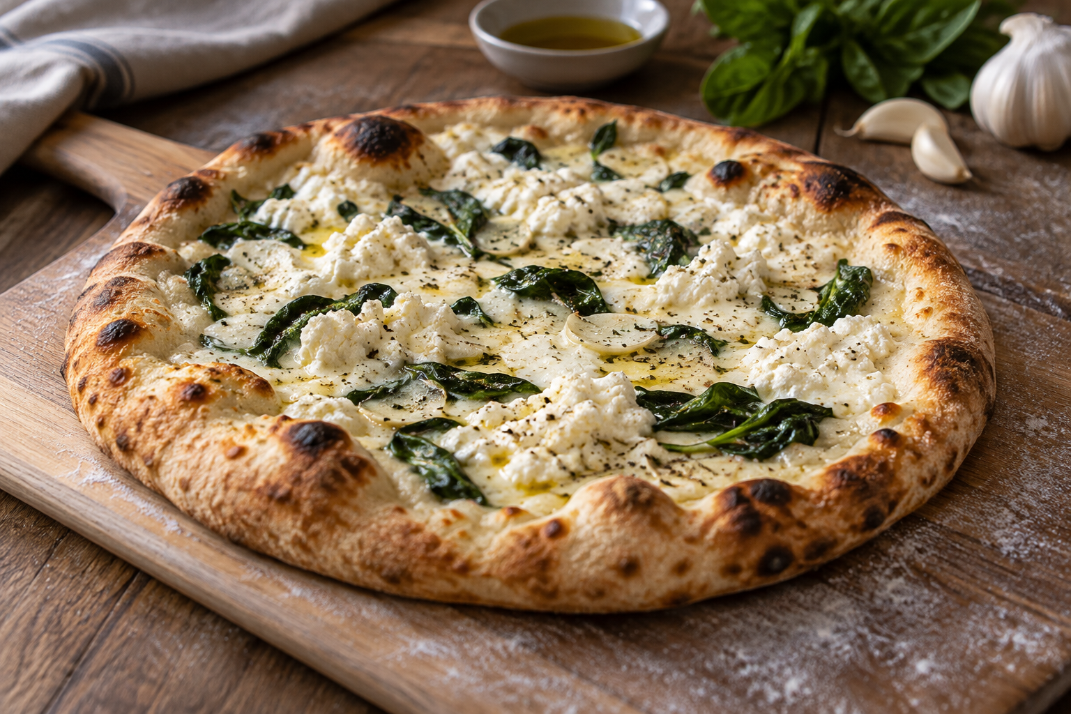 AI-generated preview image: pizza photograph for $1.50 Fresh Pizza